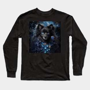 Jewelled Schipperke Long Sleeve T-Shirt